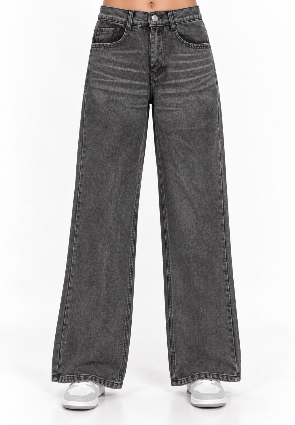 Straight Leg Denim- Black
