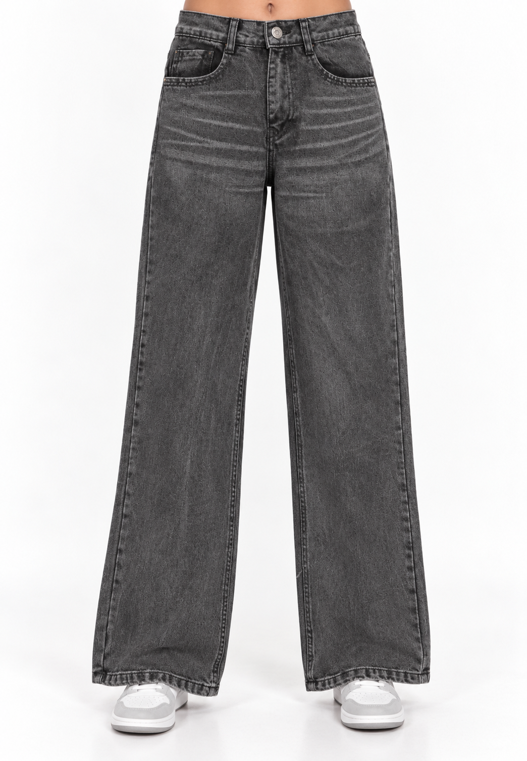 Straight Leg Denim- Black